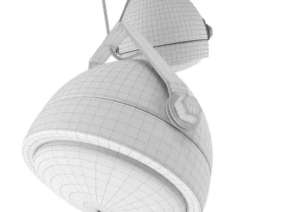 Chandelier industrial style 3D model