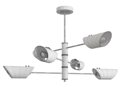  ALDO lamp Low-poly 3D model