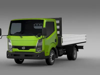 Nissan Atlas Chassi Tipper 2015 3D model