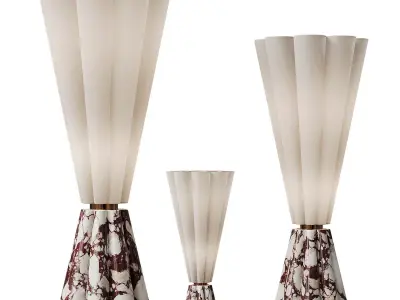 Bouquet lamp by Esther Knopfler 3D model