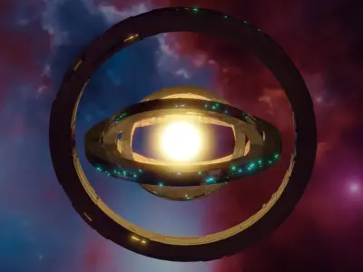 Dyson Sphere 3D model