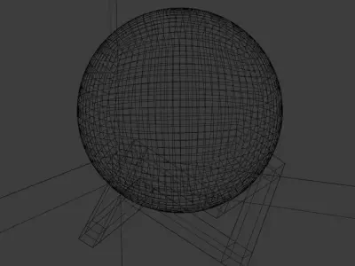 Sunlamp moon table lamp Free 3D model