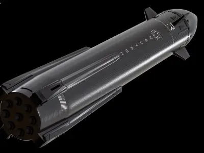  Neutron Spaceship Rocket PBR 