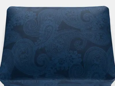 SAKARIAS Stool cover 1 Low-poly 3D model