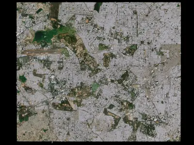 Bengaluru - India 3D model