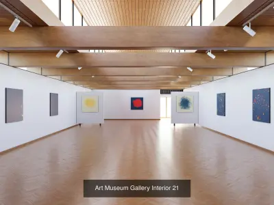 Art Museum Gallery Interiors - Pack 3