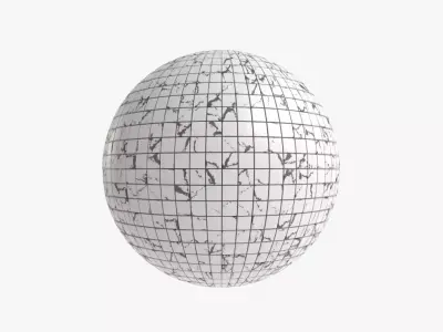 Floor Tile 001 PBR 4K - V27 Texture