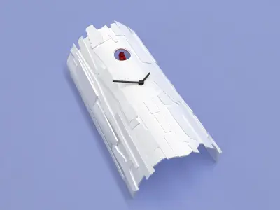 Brichetto Clock 3D model