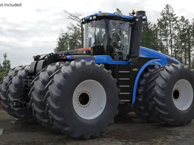  New Holland T9 Series Tractor Blue 