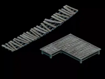 Palace Entrance - Pier 3D model