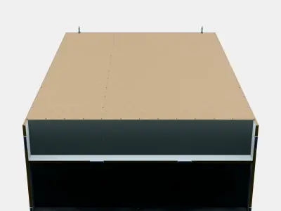 KLEPPSTAD closet with 3 doors 3D model