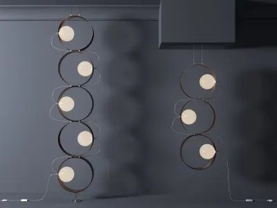 Leucos Guiko 3 and 5 light  3D model