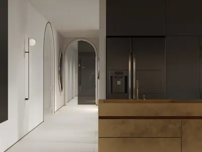   villa interior scenes 3D model order