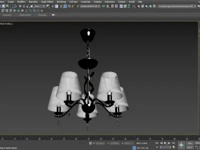 Freya Monique Chandelier 3D model buy