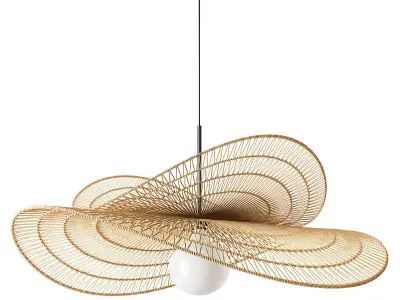 Valar Double Tier Pendant Light 3D model