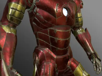 Iron man 3D model