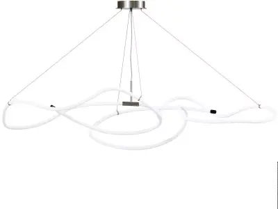 Ghost Chandelier Big Neon 3D model