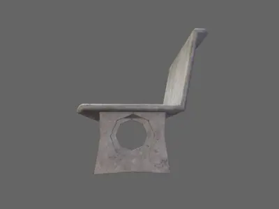 Bench 01 Low-poly 3D model purchase