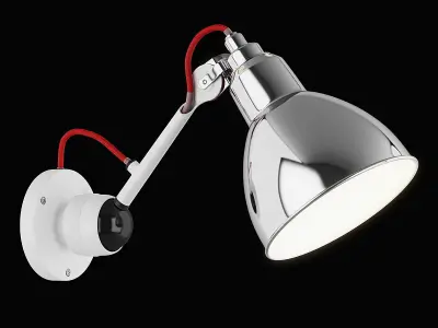 76560x Loft Lightstar Adjustable Sconce 3D model