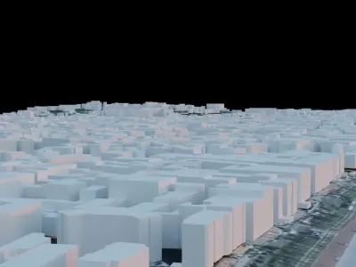 Nice - France 3D model