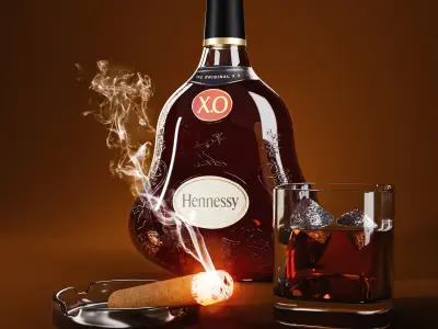 Hannessy Xo 3D model