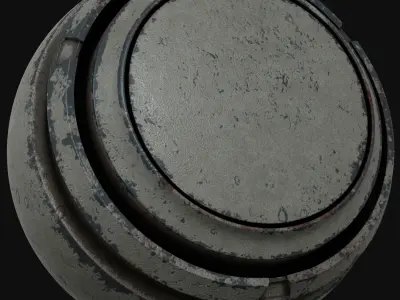 Painted Metal Substance Smart Materials - Vol 3 Texture