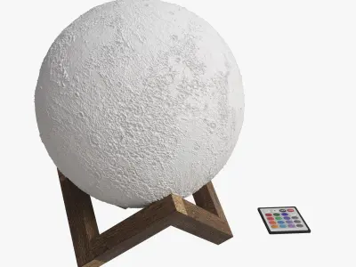 Night light Berger Moon 3D model