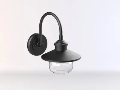 Barn Lights 3D model