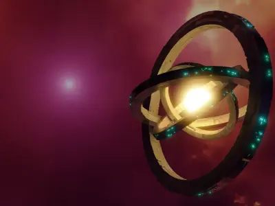 Dyson Sphere 3D model