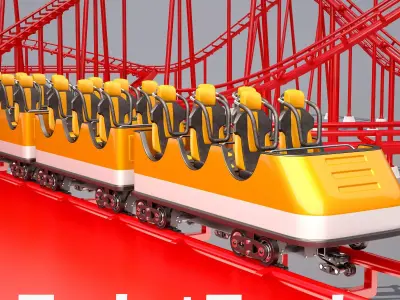 Roller Coaster Collection 3D model