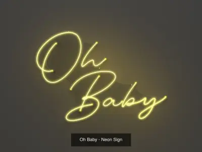 Lettering Pack 3 - Neon Signs