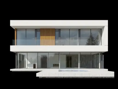 Modern Villa Design 012 3D model