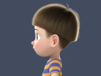  Cartoon Boy Rigged 