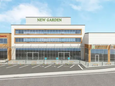 Mall Bulding 3D model