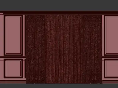 Curtain Set 36 3D model