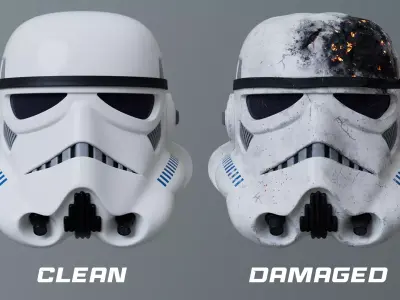 Star Wars - Stormtrooper Helmet 3D model