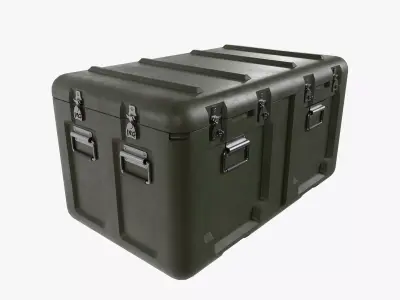 Ammo Box V1 Low-poly 3D model