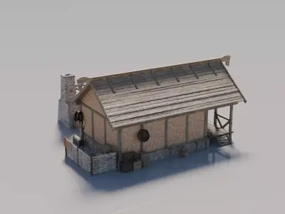 Nordic House 14 3D model