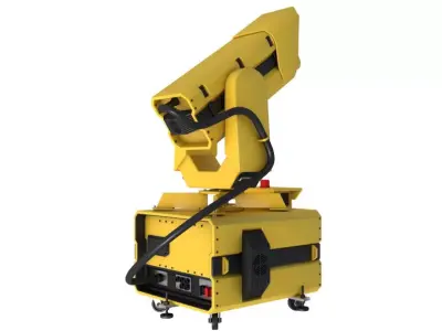 Airport Detection System Scan 3D model