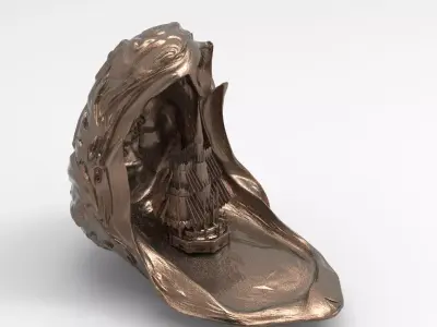 Easter city Tower 3D model