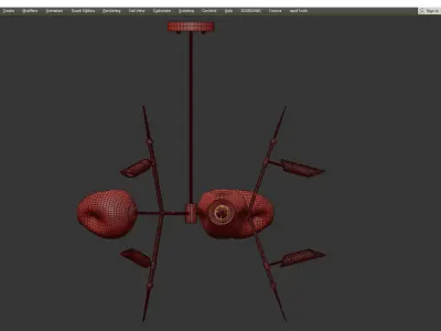 TEAM ANXIETY 2 Low-poly 3D model