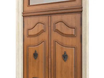 Entrance classic door 79 3D model