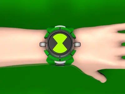 Ben 10 Omnitrix - Alien Force Pop Up 3d Model Printable STL 3D print model
