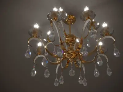 Chandelier OmniLux 3D model