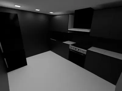 3D-designer Low-poly 3D model