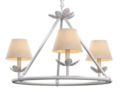 Montferrat Leaf Chandelier 3D model