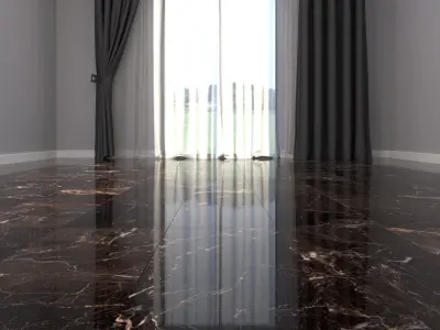 Marble Floor Java Brown Set 3 Texture