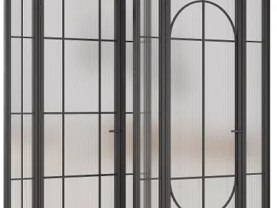 Entrance door set250 3D model