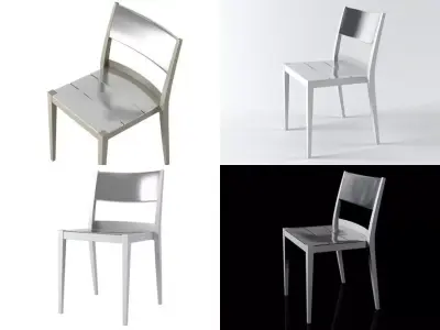 Play chair plastic 3D model