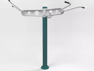 Gym Outdoor 8 3D model